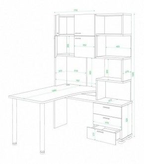 Стол компьютерный Домино нельсон СР-500М190 в Дегтярске - degtyarsk.mebel24.online | фото 3