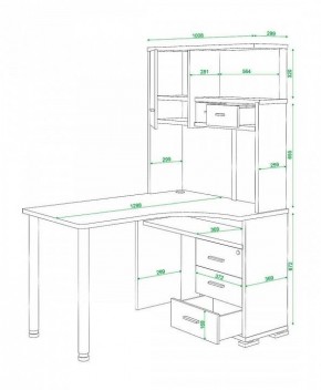 Стол компьютерный Домино СР-130 в Дегтярске - degtyarsk.mebel24.online | фото 5