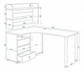 Стол компьютерный Домино СР-145М в Дегтярске - degtyarsk.mebel24.online | фото 5