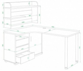 Стол компьютерный Домино СР-145М в Дегтярске - degtyarsk.mebel24.online | фото 2