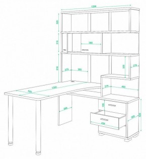 Стол компьютерный Домино СР-420/130 в Дегтярске - degtyarsk.mebel24.online | фото 2