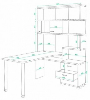Стол компьютерный Домино СР-420/130 в Дегтярске - degtyarsk.mebel24.online | фото 2