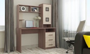ФАВОРИТ Стол компьютерный (ясень шимо комб.) в Дегтярске - degtyarsk.mebel24.online | фото