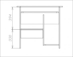 Стол компьютерный КСТ-10.1 в Дегтярске - degtyarsk.mebel24.online | фото 3