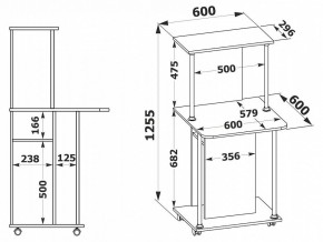 Стол компьютерный КСТ-12 в Дегтярске - degtyarsk.mebel24.online | фото 3