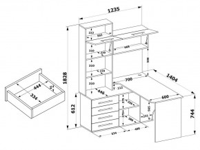 Стол компьютерный КСТ-14.1Л в Дегтярске - degtyarsk.mebel24.online | фото 4