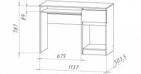 НИЦЦА-10 Стол компьютерный (НЦ.10) в Дегтярске - degtyarsk.mebel24.online | фото 2