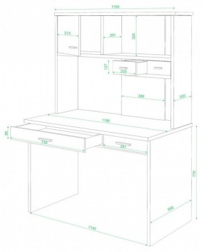 Стол компьютерный СК-60 в Дегтярске - degtyarsk.mebel24.online | фото 2