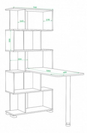 Стол компьютерный СЛ-5СТ в Дегтярске - degtyarsk.mebel24.online | фото 2