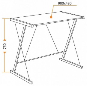 Стол компьютерный WD-09 в Дегтярске - degtyarsk.mebel24.online | фото 6