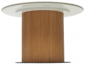 Стол MESA D120 цвет БЕЛЫЙ МРАМОР M326 / Каркас OAK, ®DISAUR в Дегтярске - degtyarsk.mebel24.online | фото 8