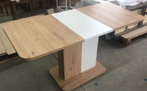 Стол NEXT 110 Дуб Артисан/ Белый М-City в Дегтярске - degtyarsk.mebel24.online | фото 3