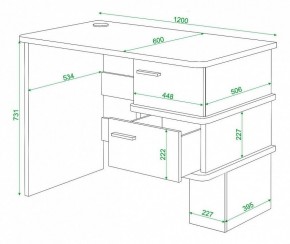 Стол письменный Домино СД-15С в Дегтярске - degtyarsk.mebel24.online | фото 4