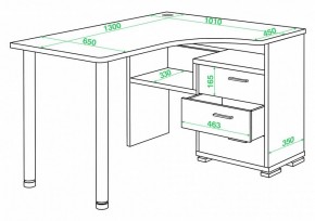 Стол письменный Домино СР-132С-130 в Дегтярске - degtyarsk.mebel24.online | фото 2