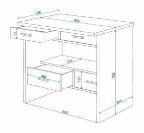 Стол письменный Живой дизайн СК-12 в Дегтярске - degtyarsk.mebel24.online | фото 2