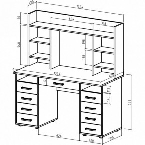 Стол письменный Остин-14Я в Дегтярске - degtyarsk.mebel24.online | фото 2