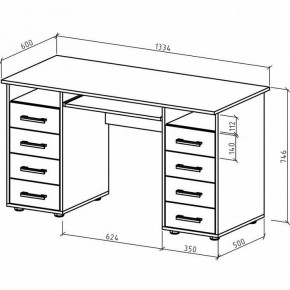 Стол письменный Остин в Дегтярске - degtyarsk.mebel24.online | фото 3