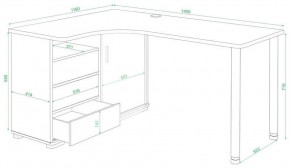 Стол письменный СР-145СМ в Дегтярске - degtyarsk.mebel24.online | фото 2