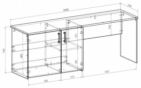 Стол письменный Виктория ВИ-13 в Дегтярске - degtyarsk.mebel24.online | фото 5