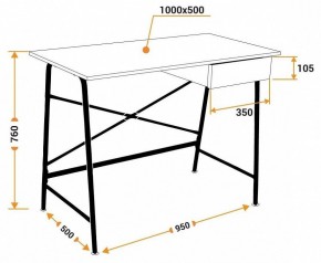 Стол письменный WD-12 в Дегтярске - degtyarsk.mebel24.online | фото 10