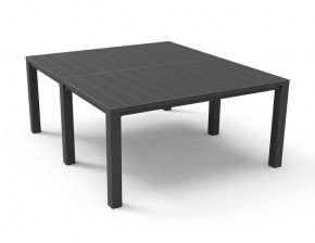 Стол раскладной Джули (Julie Double table 2 configurations) Графит в Дегтярске - degtyarsk.mebel24.online | фото 3