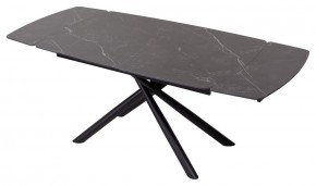 Стол RIVOLI 140 MATT BLACK MARBLE SOLID CERAMIC / BLACK, ®DISAUR в Дегтярске - degtyarsk.mebel24.online | фото 3