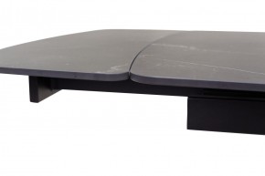 Стол RIVOLI 140 MATT BLACK MARBLE SOLID CERAMIC / BLACK, ®DISAUR в Дегтярске - degtyarsk.mebel24.online | фото 4