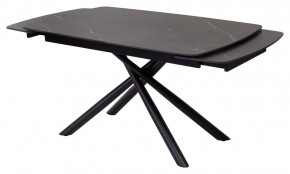 Стол RIVOLI 140 MATT BLACK MARBLE SOLID CERAMIC / BLACK, ®DISAUR в Дегтярске - degtyarsk.mebel24.online | фото 8