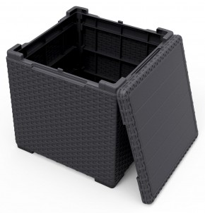 Стол с функцией хранения Виго (Vigo storage box) графит в Дегтярске - degtyarsk.mebel24.online | фото 3