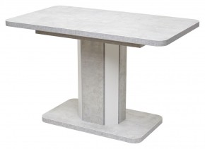 Стол STORK 120 Белый бетон/ Белый М-City в Дегтярске - degtyarsk.mebel24.online | фото 2