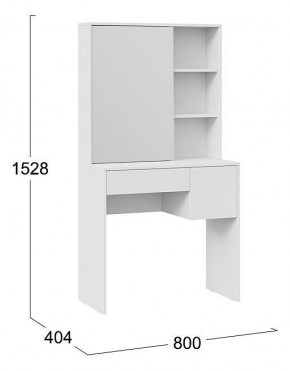 Стол туалетный Вайт в Дегтярске - degtyarsk.mebel24.online | фото 7