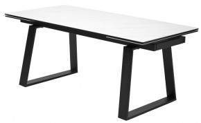 Стол VASTO 180 MARBLES KL-99 Белый мрамор матовый, итальянская керамика/ черный каркас, ®DISAUR в Дегтярске - degtyarsk.mebel24.online | фото 4