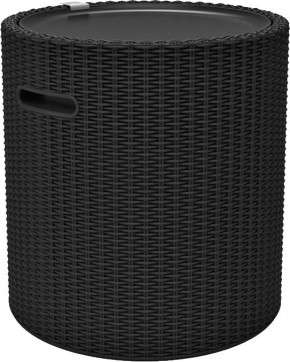 Столик-холодильник Кул-Стул (Cool stool) графит в Дегтярске - degtyarsk.mebel24.online | фото 2