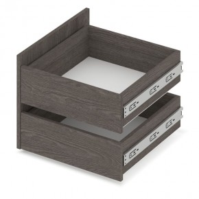 СТОУН С23 Шкаф 2-х створчатый с ящиками (анкор темный/анкор светлый) в Дегтярске - degtyarsk.mebel24.online | фото 5