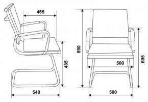 Стул Бюрократ CH-993-LOW-V/M01 в Дегтярске - degtyarsk.mebel24.online | фото 5