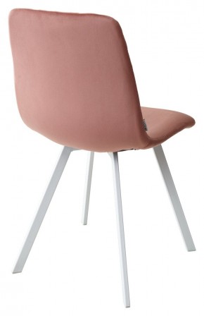Стул DAIQUIRI BLUVEL-52 PINK / белый каркас, велюр М-City в Дегтярске - degtyarsk.mebel24.online | фото 3