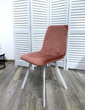 Стул DAIQUIRI BLUVEL-52 PINK / белый каркас, велюр М-City в Дегтярске - degtyarsk.mebel24.online | фото 7