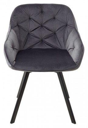 Стул GALE 360 град. поворот. BLUVEL-14 GREY, велюр/ черный каркас, М-City в Дегтярске - degtyarsk.mebel24.online | фото 7