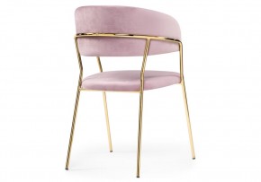 Стул на металлокаркасе Kamelia pink / gold в Дегтярске - degtyarsk.mebel24.online | фото 4