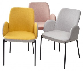 Стул NIKKI VF109 розовый / VF110 брусничный М-City в Дегтярске - degtyarsk.mebel24.online | фото 2