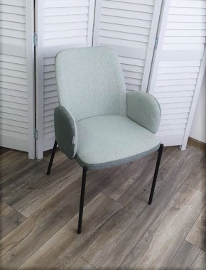 Стул NIKKI VF113 светлая мята / VF115 серо-зеленый М-City в Дегтярске - degtyarsk.mebel24.online | фото 4
