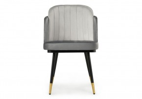 Стул на металлокаркасе Penelopa dark gray / light gray /  black / gold в Дегтярске - degtyarsk.mebel24.online | фото 2