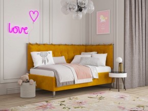 СВЕТЛАНА 3 Кровать угловая (Горчичный) в Дегтярске - degtyarsk.mebel24.online | фото