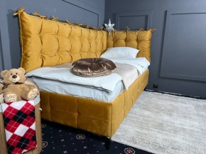СВЕТЛАНА 3 Кровать угловая (Горчичный) в Дегтярске - degtyarsk.mebel24.online | фото 4