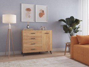 СВЕТЛАНА LOFT Комод-тумба  (дуб золотой) в Дегтярске - degtyarsk.mebel24.online | фото 3