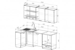 ТЕРЦИЯ Кухонный гарнитур Стандарт (1600 мм) в Дегтярске - degtyarsk.mebel24.online | фото 2