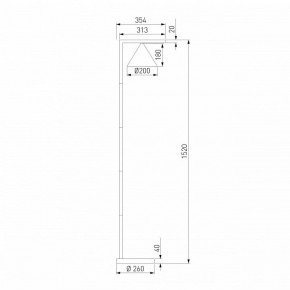 Торшер Elektrostandard Bevel a068473 в Дегтярске - degtyarsk.mebel24.online | фото 2