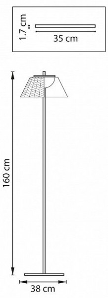 Торшер Lightstar Napoli 794710 в Дегтярске - degtyarsk.mebel24.online | фото 6