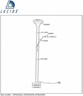Торшер Lucide Champion-Led 19792/24/03 в Дегтярске - degtyarsk.mebel24.online | фото 7