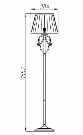 Торшер Maytoni Brionia ARM172-11-G в Дегтярске - degtyarsk.mebel24.online | фото 2